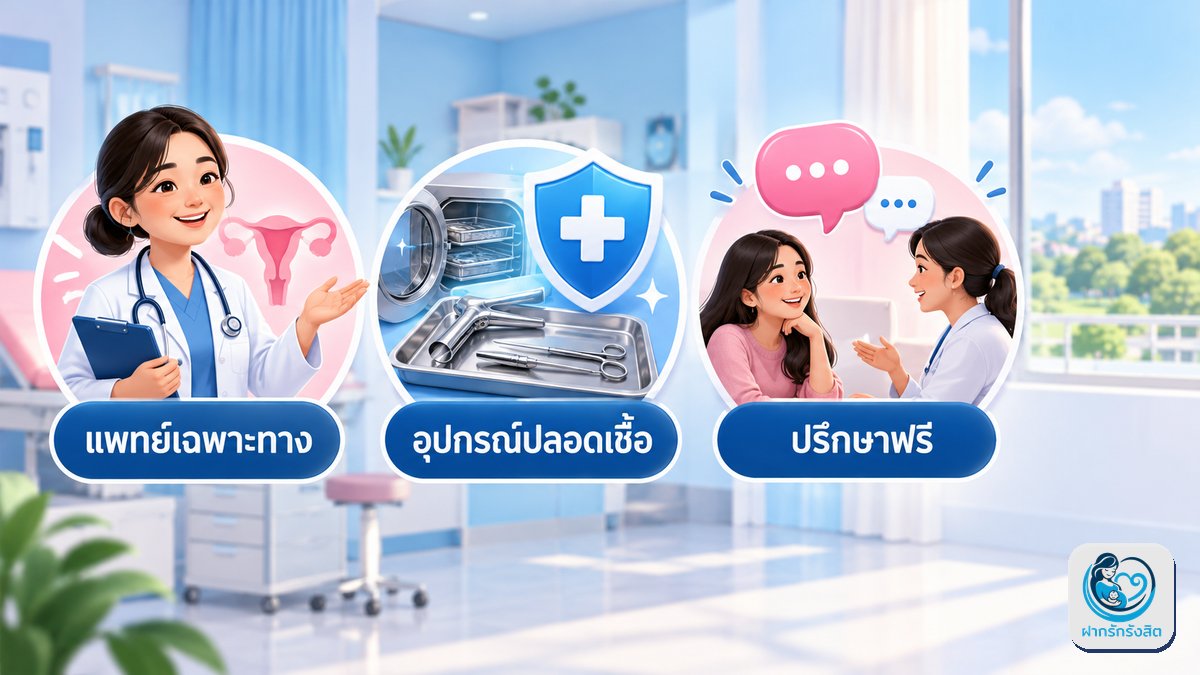 ทำไมผู้หญิงรังสิตเลือกคุมกำเนิดที่ฝากรักรังสิต