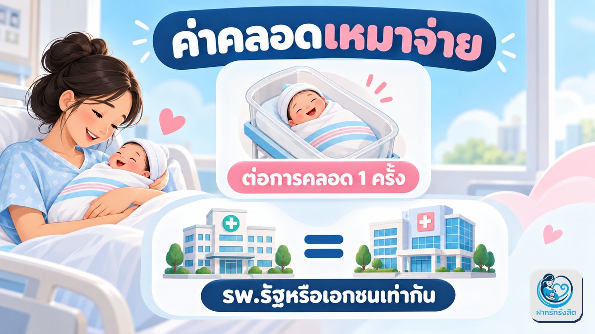 สิทธิที่ 2: ค่าคลอดบุตร เหมาจ่าย 15,000 บาท