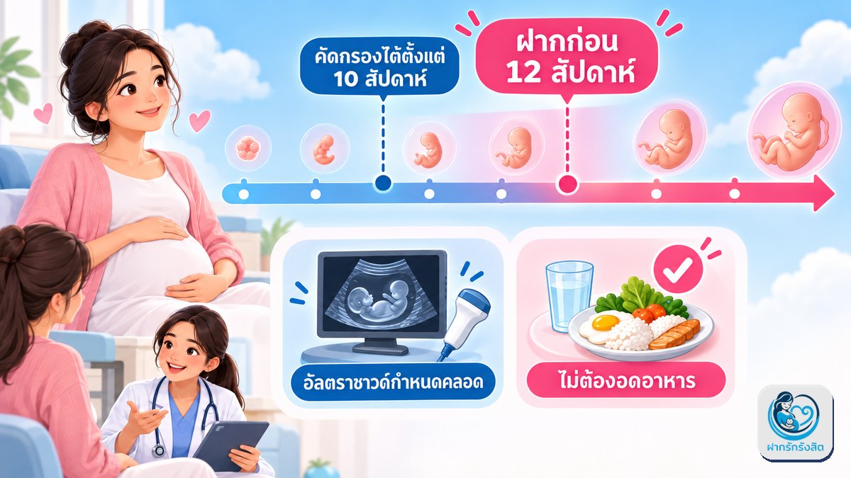 ควรเริ่มฝากครรภ์ตอนไหน และวันแรกทำอะไรบ้าง