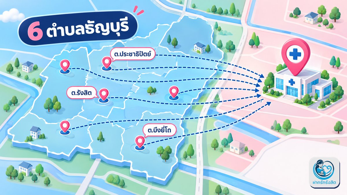 จากธัญบุรีมาฝากรักรังสิต