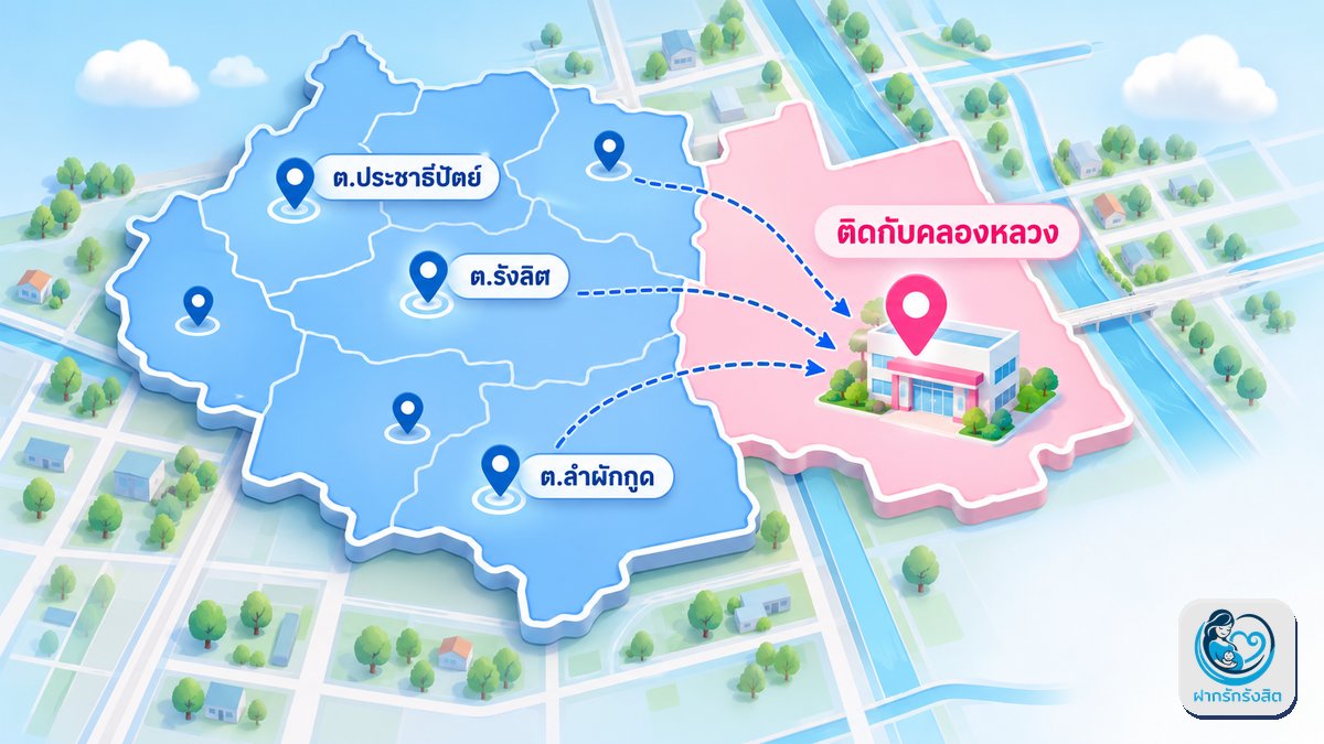 คุณแม่ธัญบุรีมาคลินิกอย่างไร