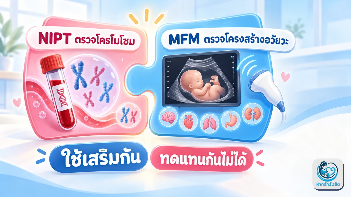 ตรวจ NIPT แล้ว ยังต้องทำ MFM อีกไหม