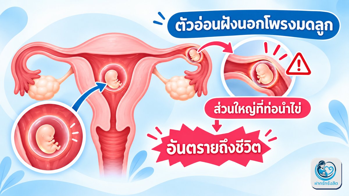 ท้องนอกมดลูก คืออะไร และทำไมถึงอันตรายถึงชีวิต