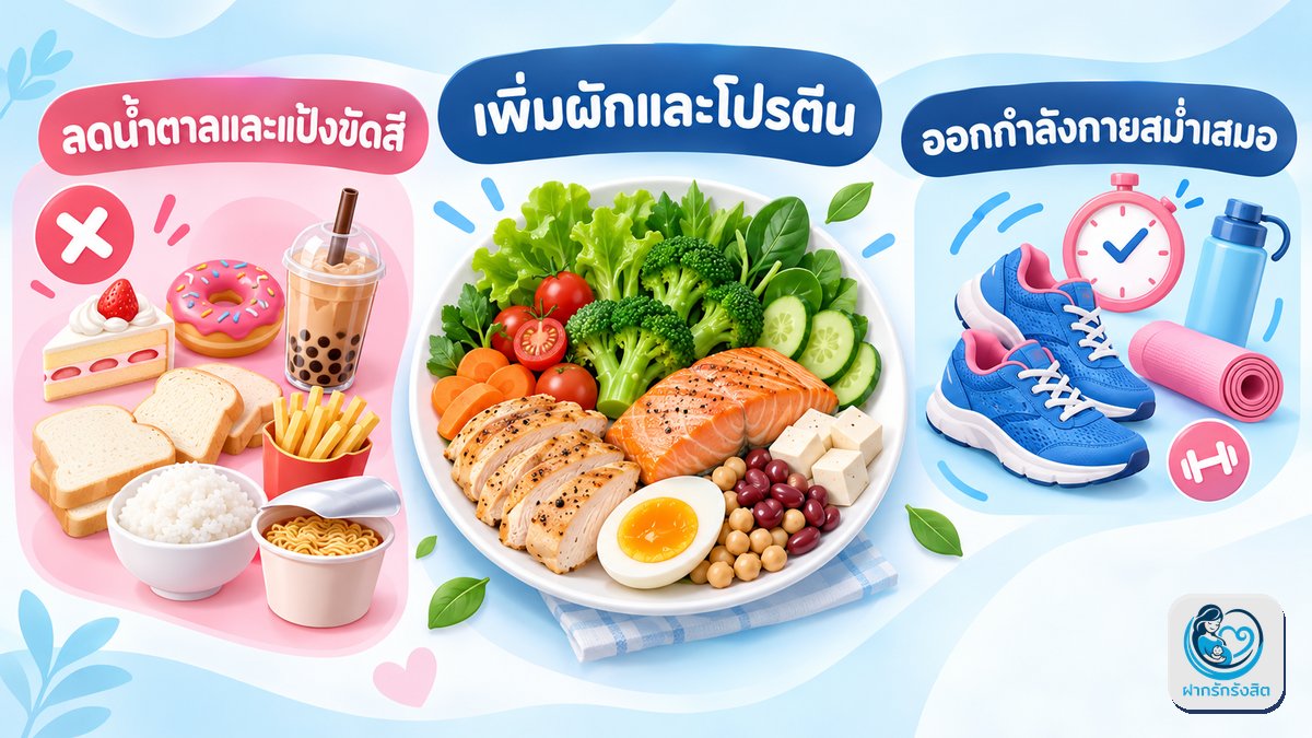 กินอยู่อย่างไรให้เอื้อต่อการตั้งครรภ์