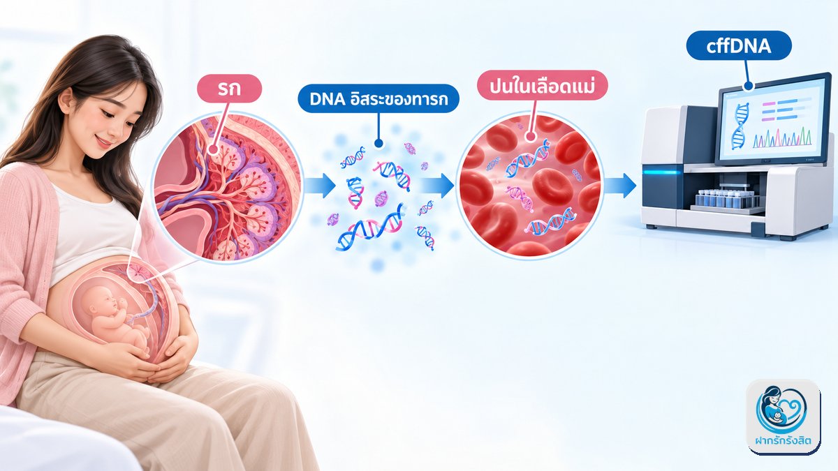 🧬 หลักการของ NIPT เข้าใจใน 1 นาที