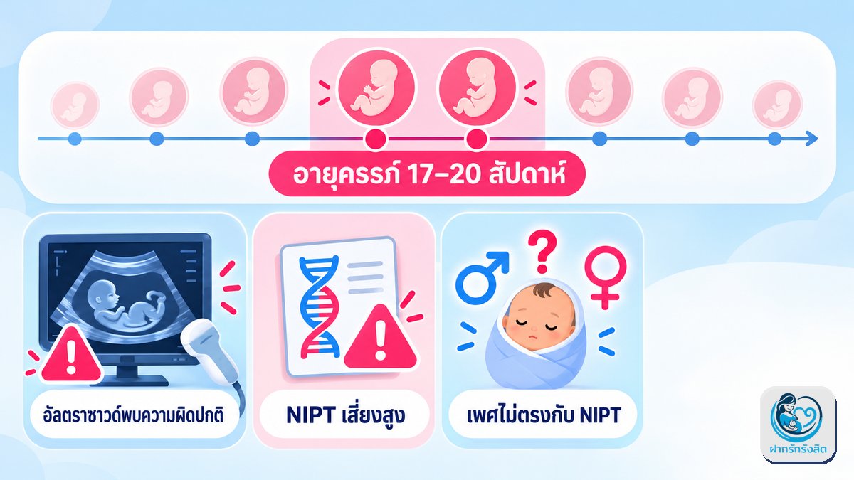 กรณีไหนที่แพทย์จะแนะนำเจาะน้ำคร่ำ