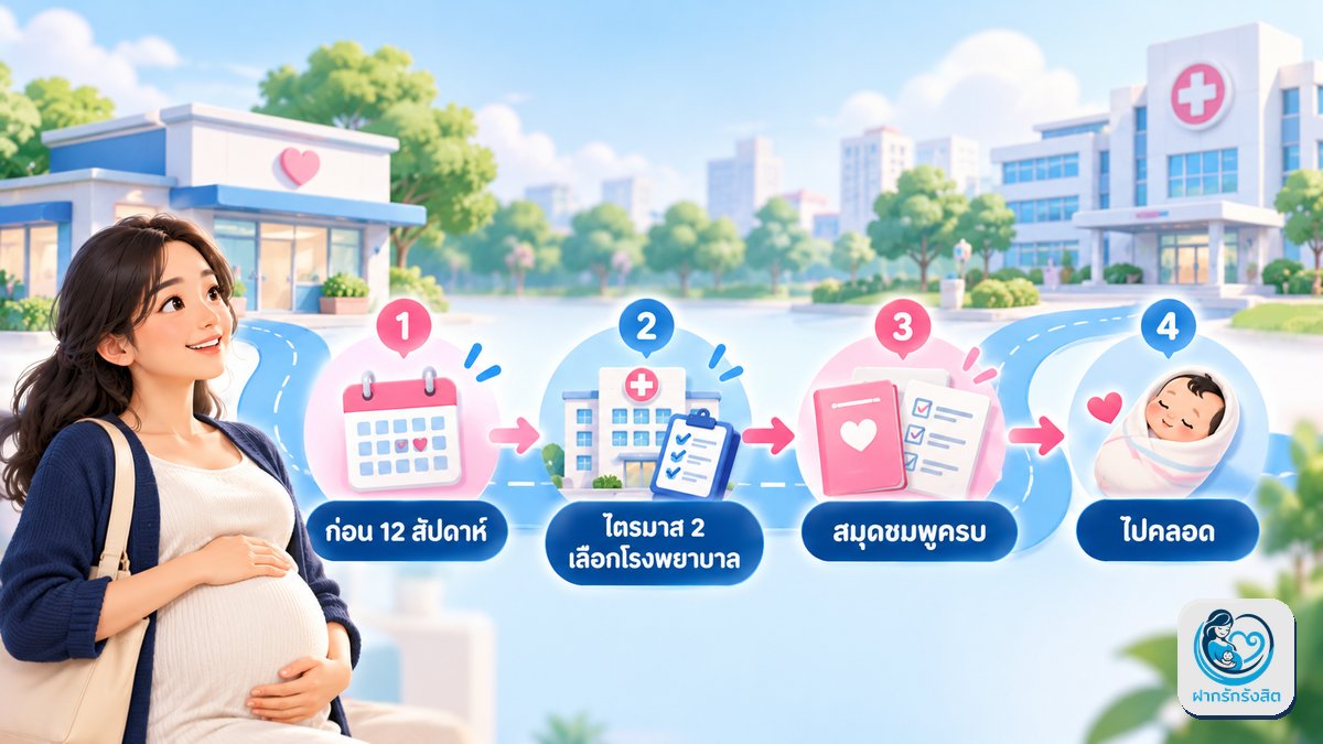 ฝากครรภ์ที่คลินิกแล้วไปฝากคลอดพิเศษที่โรงพยาบาล