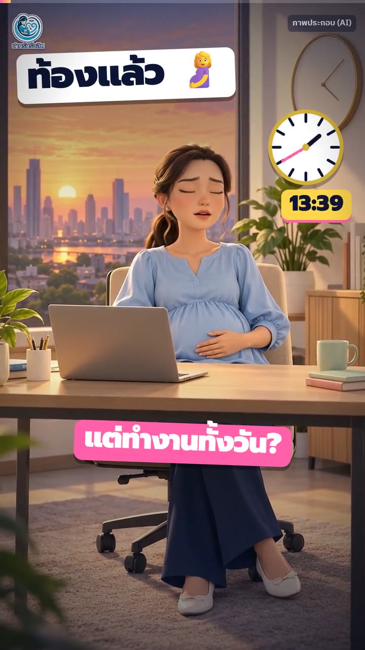 ท้องแล้ว แต่ทำงานทั้งวัน? ฝากครรภ์หลังเลิกงานได้