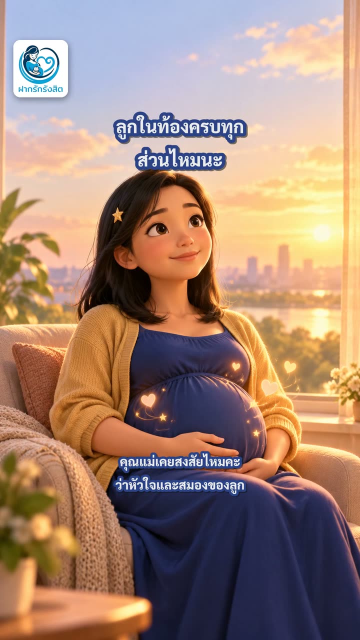 อัลตราซาวด์ MFM ตรวจโครงสร้างลูกอย่างละเอียด
