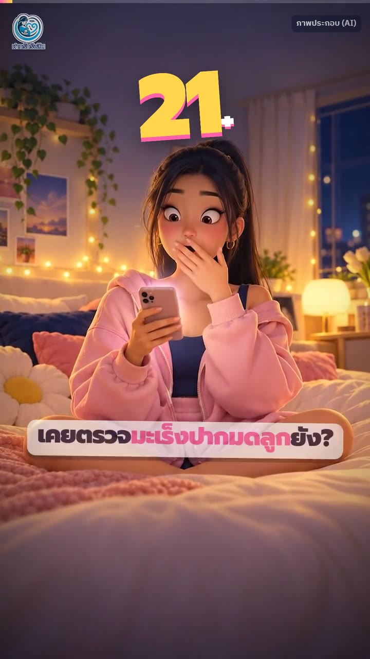 อายุ 21+ เคยตรวจมะเร็งปากมดลูกหรือยัง?