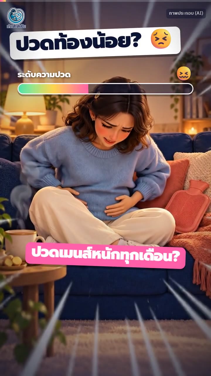 ปวดท้องน้อย ปวดเมนส์หนักทุกเดือน? อัลตราซาวด์ภายในช่วยอะไร